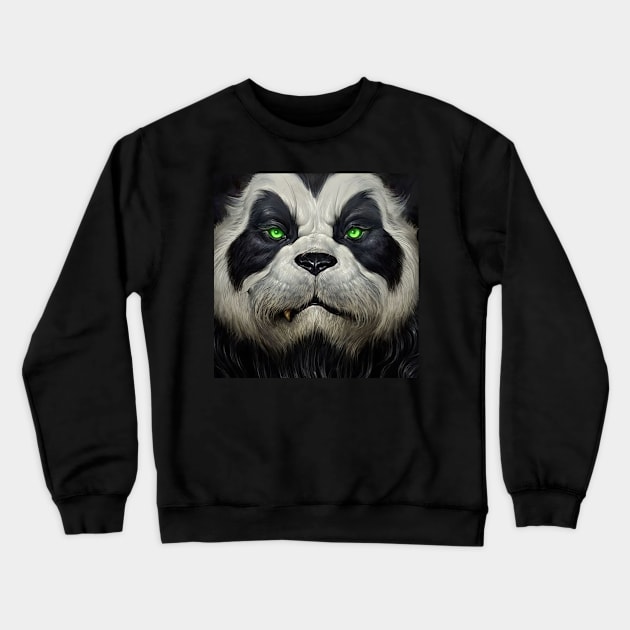 Such a panda Crewneck Sweatshirt by Ding Dang